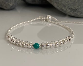 21st  birthstone bracelet. 21st birthday gift. Special birthday present. 21st birthday gift for girls. Birthstone bracelet