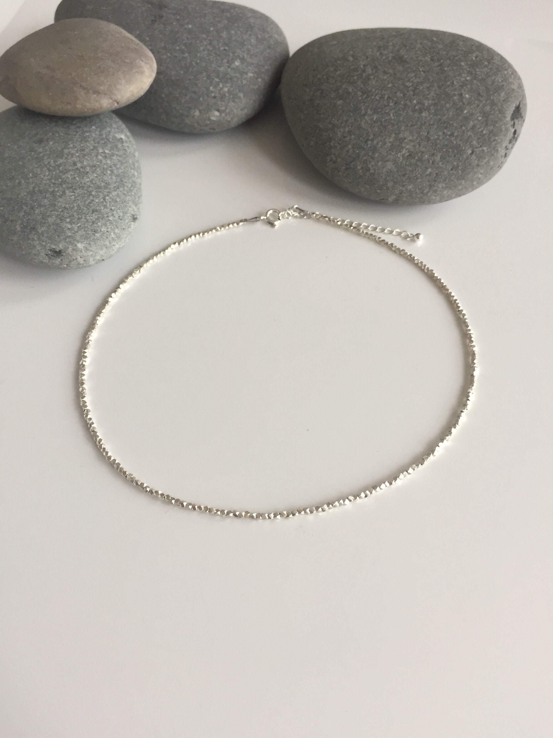 Karen Silver Chain - Etsy