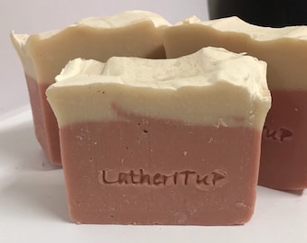 Handmade Natural Organic Beer Soap for Men scented with "Cool Water"