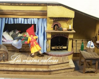 The little red ridding hood Diorama