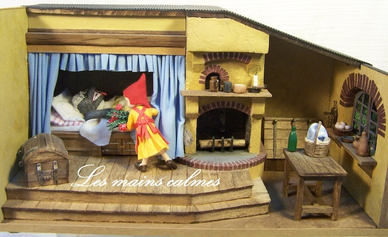 The little red ridding hood Diorama image 8