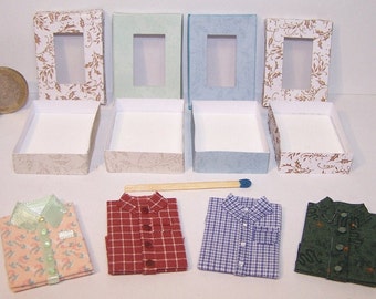 Miniature shirts 10 and 12eme