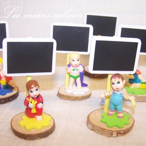 名前場所マーカー 10 個セット。 「手作り（私製です！）」様々なモデル
