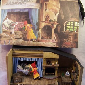 The little red ridding hood Diorama image 10