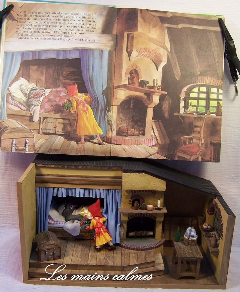 The little red ridding hood Diorama image 10