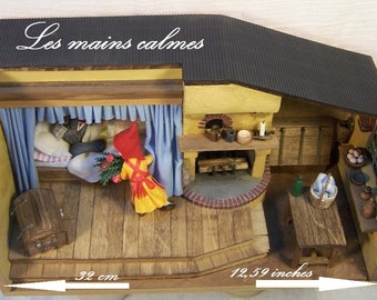 The little red ridding hood Diorama