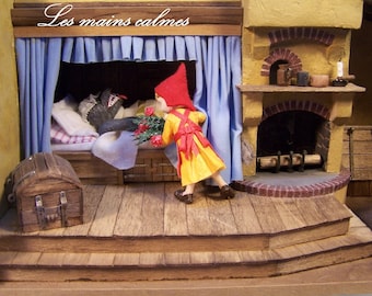 The little red ridding hood Diorama