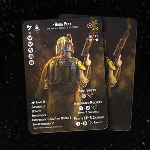 Boba Fett (In fabelhafter Kopfgeldjäger) - Legion - Custom Alt Card