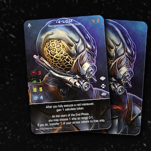 4-LOM (G-1A Starfighter) - X-Wing Second Edition - Custom Alt Card