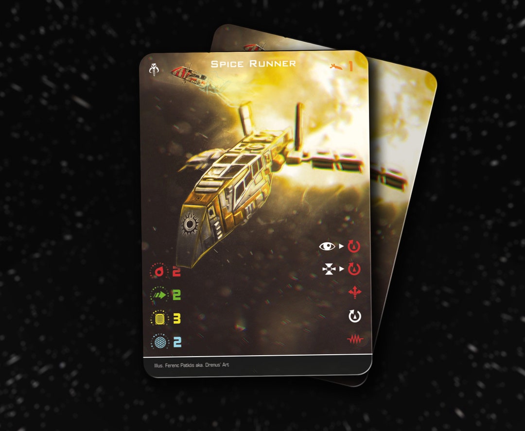 Spice Runner HWK290 Light Freighter Xwing Second Edition Etsy