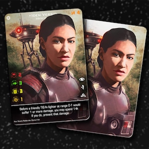 Iden Versio (TIE/ln Fight) - X-Wing Second Edition - Custom Alt Card
