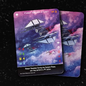 First Order Cadet (TIE/se Bomber) - X-Wing Second Edition - Custom Alt Karte