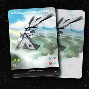 Combattente Guanto Mandaloriano - Armada - Carta Alt Personalizzata