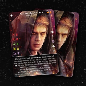 Anakin Skywalker (Eta-2 Actis) - X-Wing Second Edition - Custom Alt Card