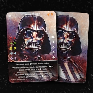 Darth Vader (TIE Defender) - X-Wing Second Edition - Custom Alt Card
