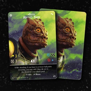Dente del cane (Bossk) - Armada - Carta Alt personalizzata