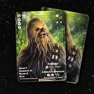 Chewbacca (Hero of Kashyyyk) - Legion - Custom Alt Card