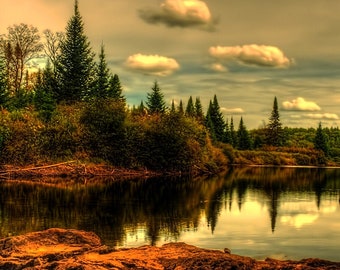 Landscape Photography, Adirondack Mountains, Scenery Print, Fine Art Decor, Adirondack Photo, Reflections Print, Adirondack Peaks, New York