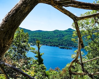 Lake George Adirondack Photography, Lake Photo, Adirondack Mountain, Lake George Picture, Lake George Photo, Nature Print, Adirondack Decor