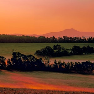 Champlain Sunrise, Champlain Valley, Green Mountains, Vermont, Country Landscape, Sunrise Photography, Fine Art Photography, Fine Art Gift