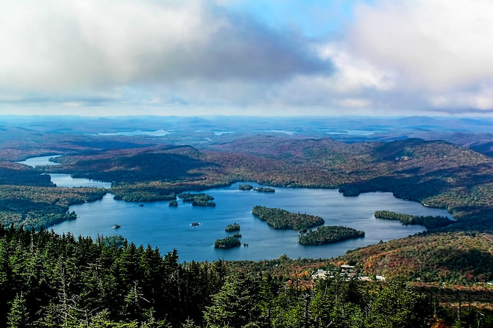 Blue Mountain Lake, Adirondack Mountains, Mountain Photography