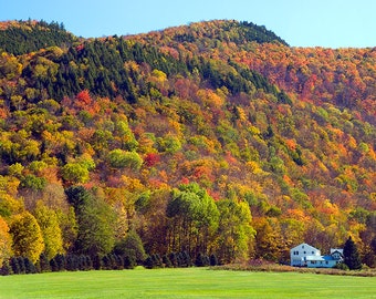 Vermont Mountain Photography Print, Wall Art, Home Decor, Vermont Photography, Nature Photography, Vermont Photo, Vermont Print