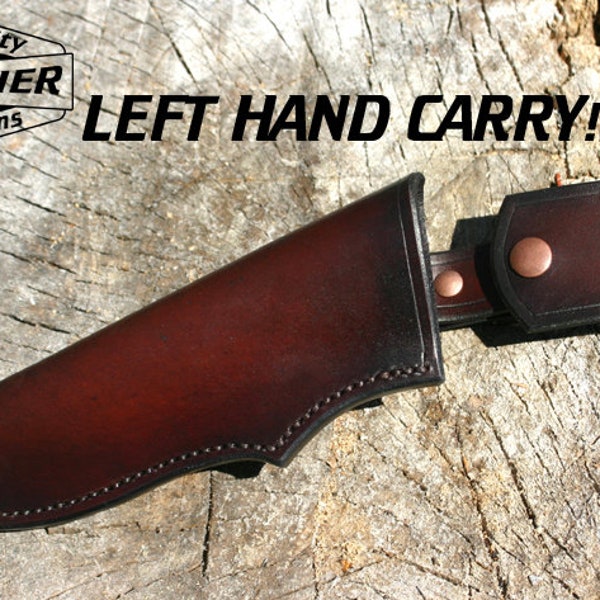 Left Handed Knife Sheath Etsy