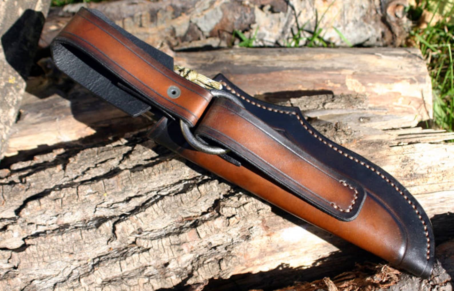 High Quality Leather Knife Sheath / Custom Handcrafted by Etsy