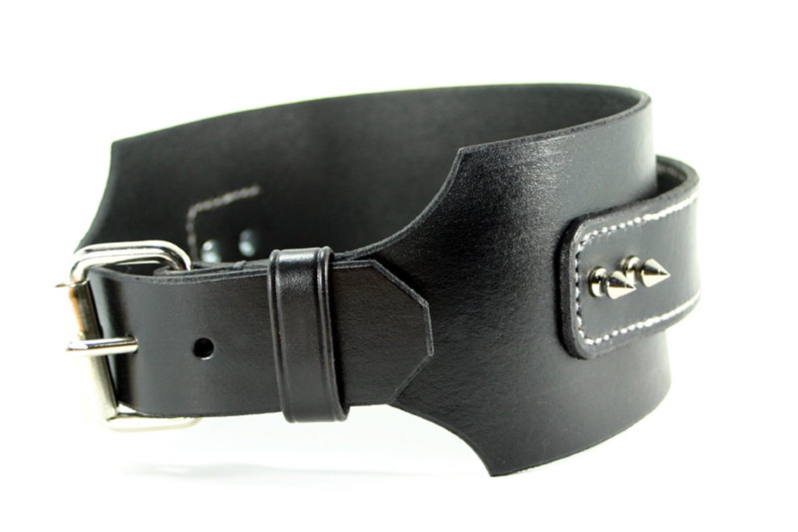 Leather Dog Collar / Custom Heavy Duty Leather Dog Collars for Etsy UK