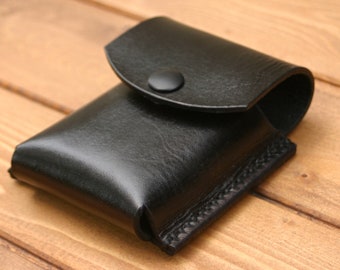 Petite pochette ceinture en cuir | Pochette de ceinture en étain d'Altoids | Pochette ceinture Bushcraft | Pochette pour cosplay | Cuir PegCity personnalisé