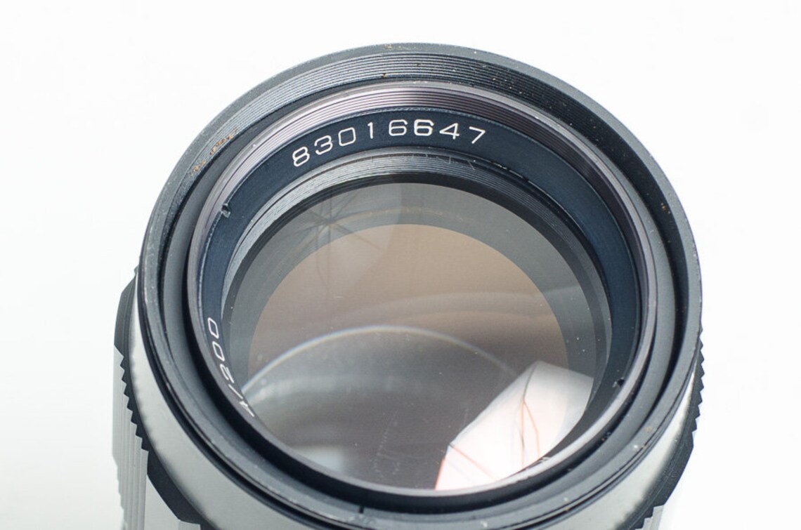 Jupiter21M 4/200. 200mm f4 M42 slr Soviet lens. Legendary Etsy