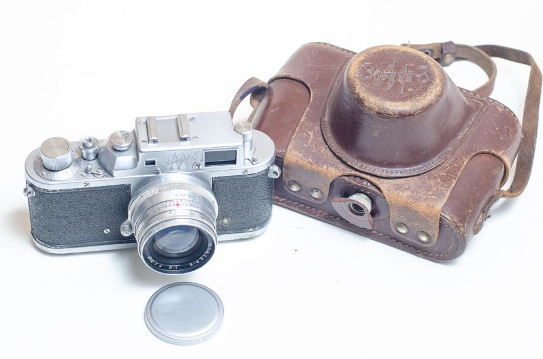 整備済みZorki-3 M + Jupiter-8 2/50 50 mm M39 LTM 35 mmソビエト