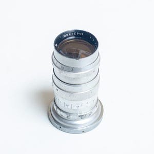 Obiettivo telemetro Jupiter-11 4/135 135 mm f/4 Kiev/Contax. ECCELLENTE