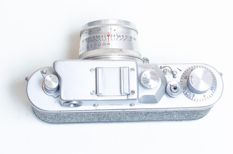 整備済みZorki-3 M + Jupiter-8 2/50 50 mm M39 LTM 35 mmソビエト