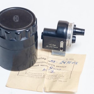 ¡NUEVO! Visor universal de torreta (revólver). Para cámaras de película soviéticas Zorki, Kiev y FED de 35 mm con telémetro.