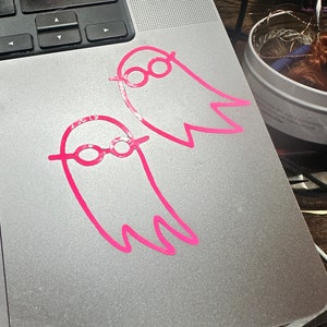The Pink Opaque -  vinyl sticker, I Saw the TV Glow
