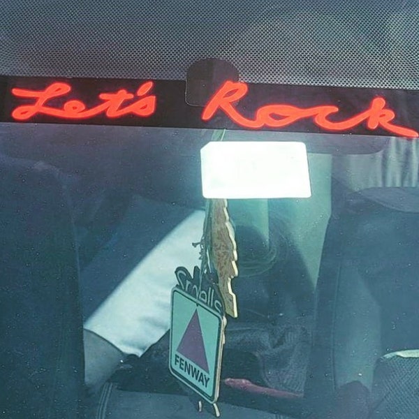 Let's Rock -  vinyl sticker