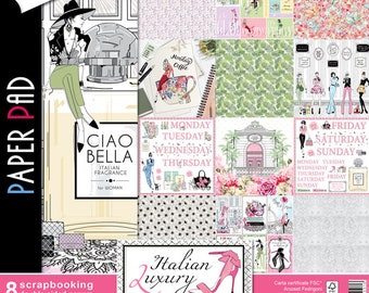 Ciao Bella Double-sided Paper Pack 90lb 12/"x12/" 12//pkg-sicilia 12 Designs