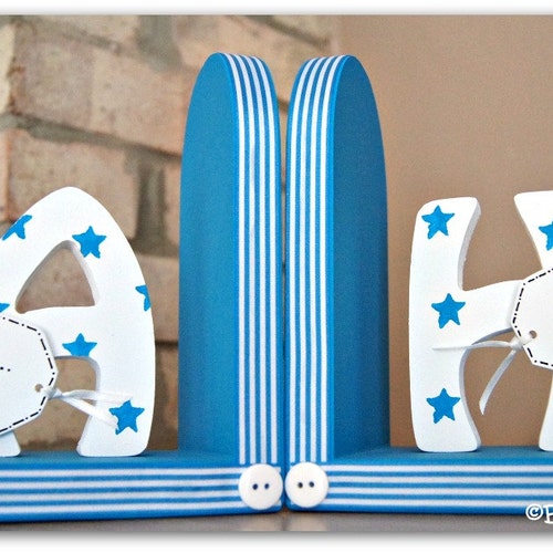 Personalised Bookends for Children. Etsy UK