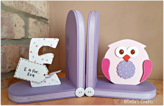Personalized bookends hotsell for nursery