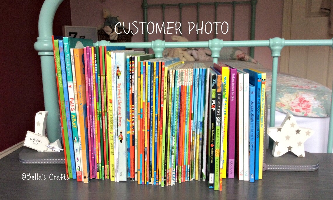 Personalised Star Bookends With Initial for Children. Etsy UK