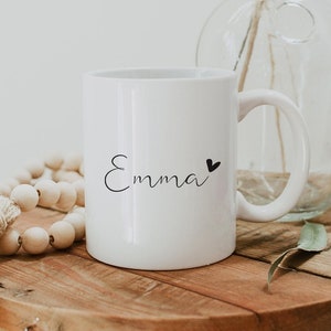 Personalized first name mug - personalized gift for the whole family - pretty personalized mug
