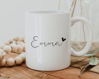 Mug personnalisable prénom - cadeau personnalisé pour toute la famille - jolie tasse personnalisée