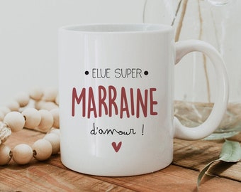 Tasse Kozy - Marraine, Café, thé & eau