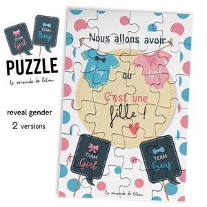 Puzzle en Bois Annonce Grossesse pour Marraine, Idee Cadeau Casse Tete  Original et Personnalisé pour Faire Votre Demande, Annonce Drôle et  Insolite Naissance de Bébé, Livré dans Une Pochette Cadeau - Zinello