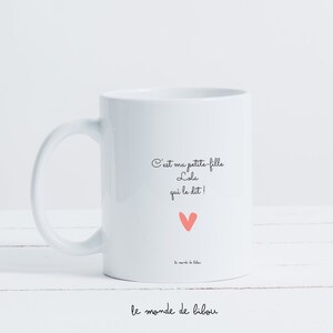 Mug personnalisé Mamie géniale cadeaux mamie fête des grands-mères tasse personnalisable super mamie mamita grand-ma image 3