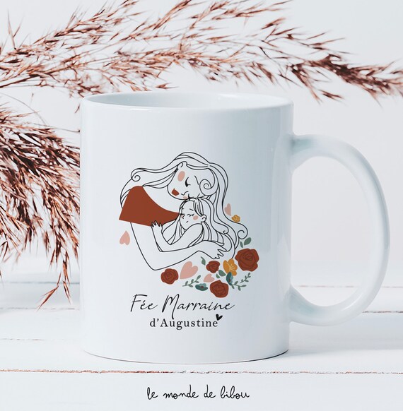 Mug Super filleul version marraine - Le monde de Bibou