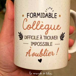 Mug personnalisé formidable collègue cadeau de départ cadeau collègue pour homme et femme image 4