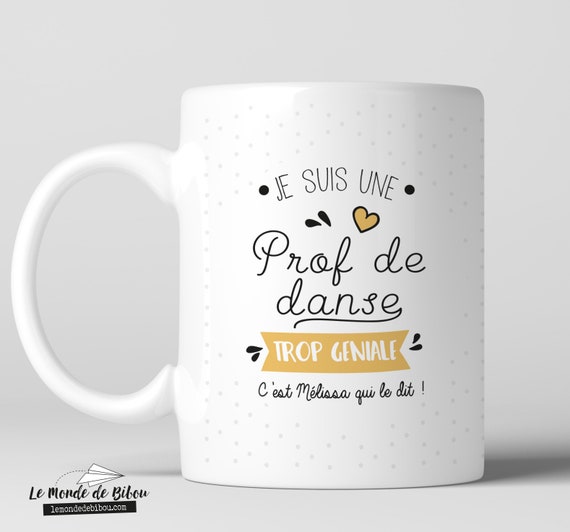 Mug Belle maman en or - Le Monde de Bibou - Cadeaux personnalisés