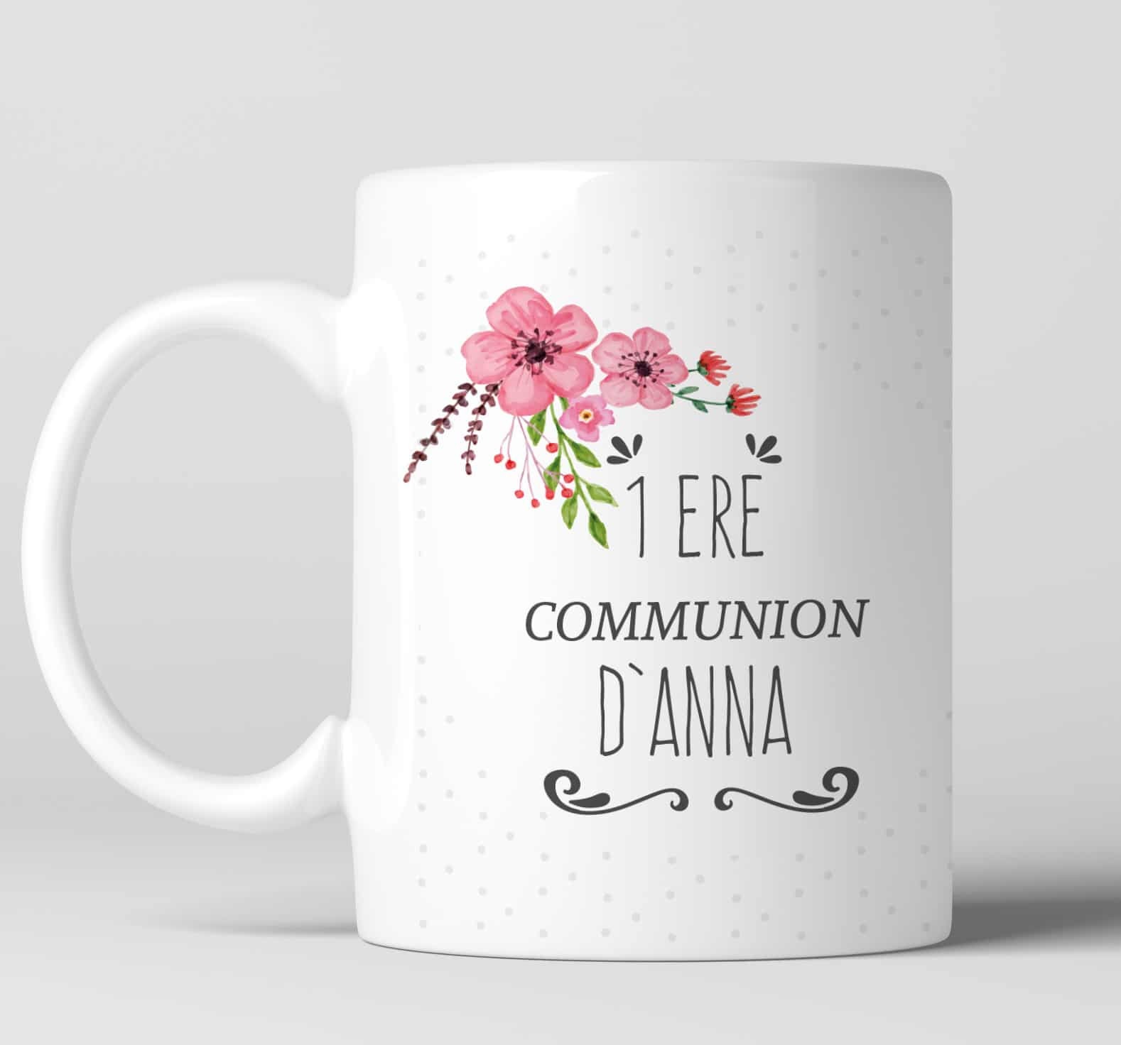 Mug Souvenir Première Communion Personnalisé | Cadeau Marraine Invité Communion
